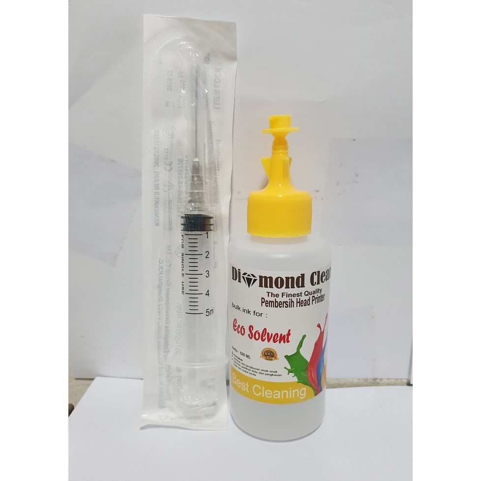 

[New Collection] Diamond Head Cleaner Khusus Tinta Eco Solvent 100ml