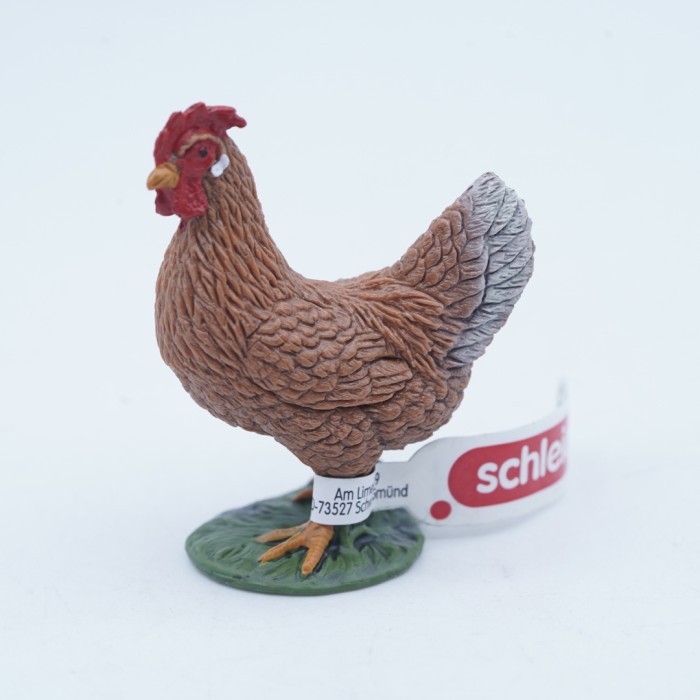 Mainan Binatang Hen 13826 Induk Ayam Betina Chicken Sch-Leich Mainan Anak Animal Toy Figure Binatang