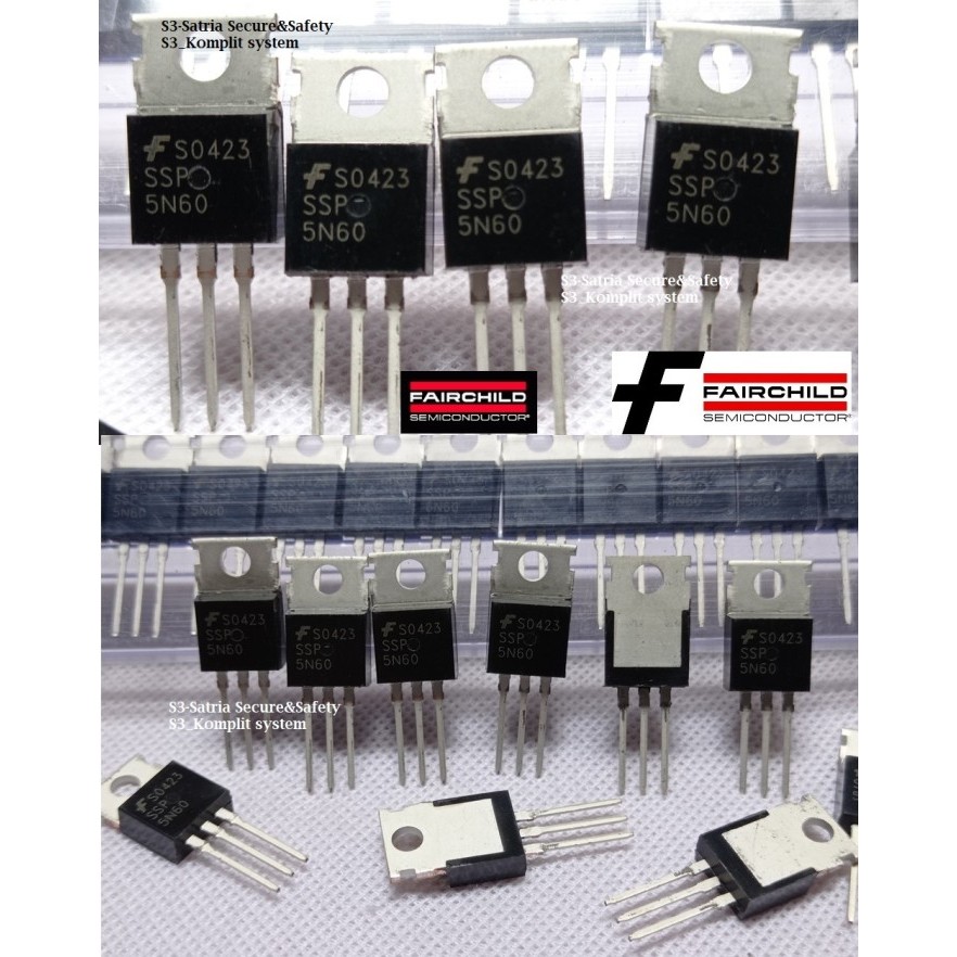 SSP 5N60 transistor 5N 60 mosfet SSP5N60