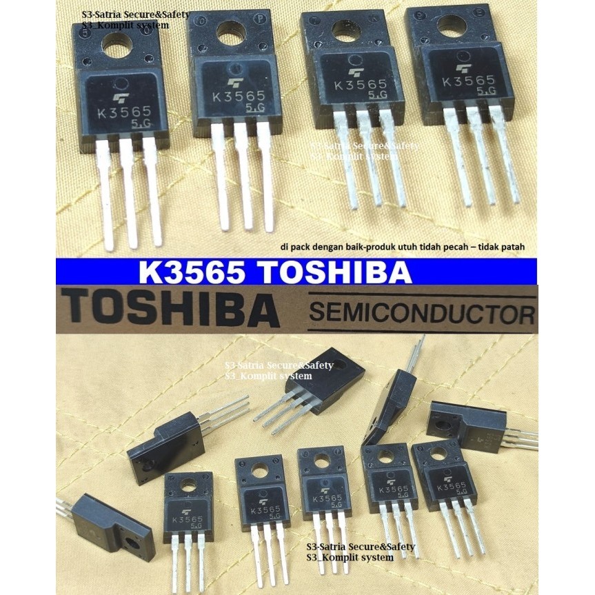 transistor K3565 toshiba K 3565 asli 2SK3565 ori ORIGINAL k3565
