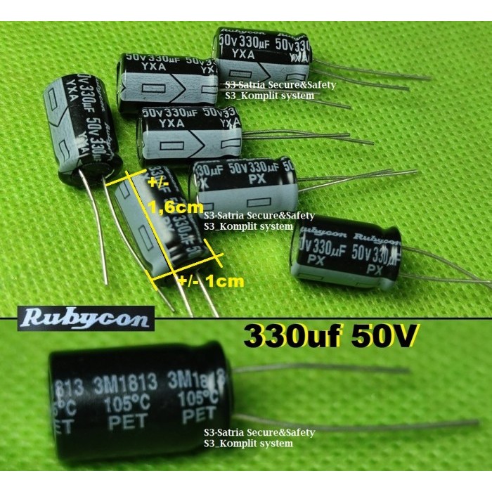 Elko 330uf 50V 50V330uf elco 330 uf 50 v 50vol 105C 330uf50V 330uf/50V