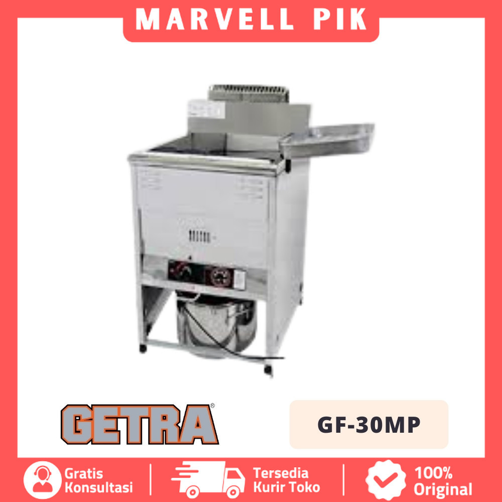 DEEP FRYER GAS GETRA GF-30MP TABLE TOP GAS FRYER 30 LITER ASIAN SERIES
