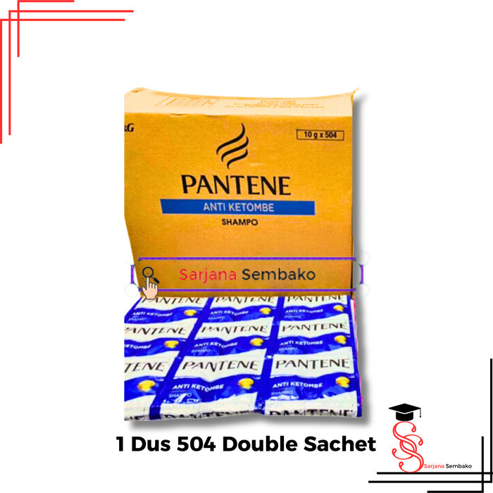 Shampo Pantene Anti Ketombe - 1 Dus 504 Double Sachet