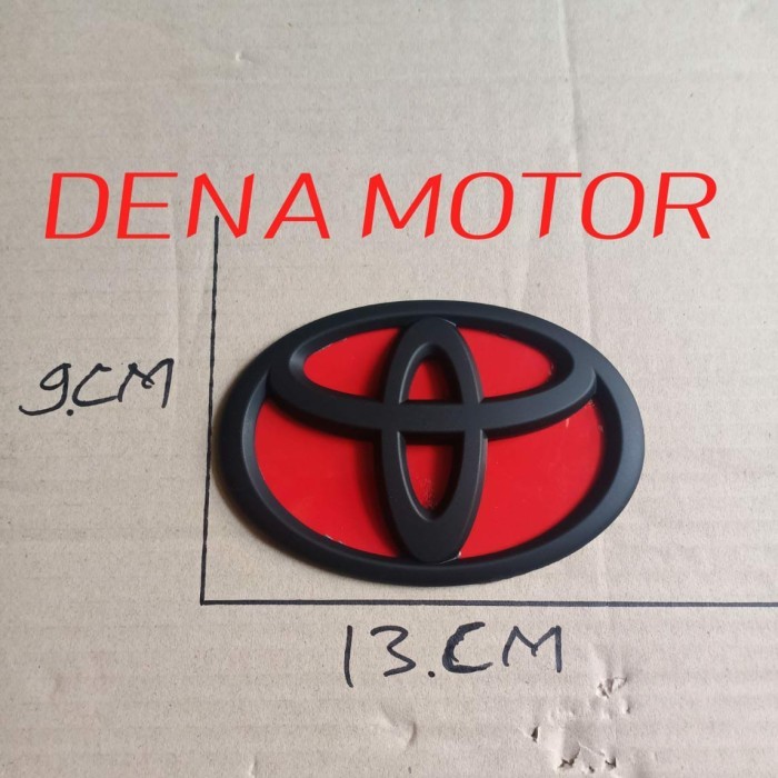 emblem logo grill depan toyota agya