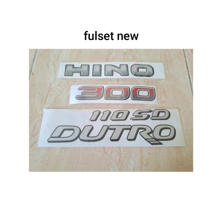 Stiker Hino 300 Dutro 110SD / Sticker Dutro 110SD / Stiker Hino 300 / Sticker Hino dutro / Hino 300 