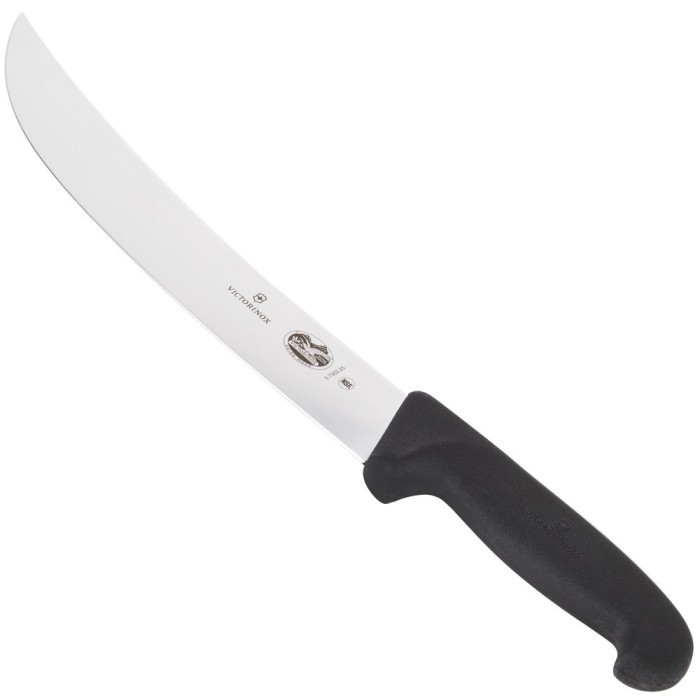 promo  -Victorinox Butcher Knife 25 Cm Lengkung 5.7303.25 Pisau Sembelih