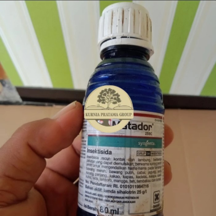 Obat Pestisida Matador Pembasmi hama Pada Tanaman