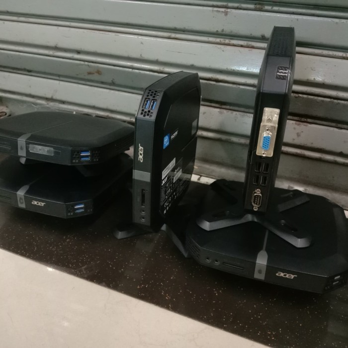 promo  -MINI PC ACER VERITON N2620G CELERON 887 1.50GHZ 4GB RAM 500GB HDD HDMI - Hitam