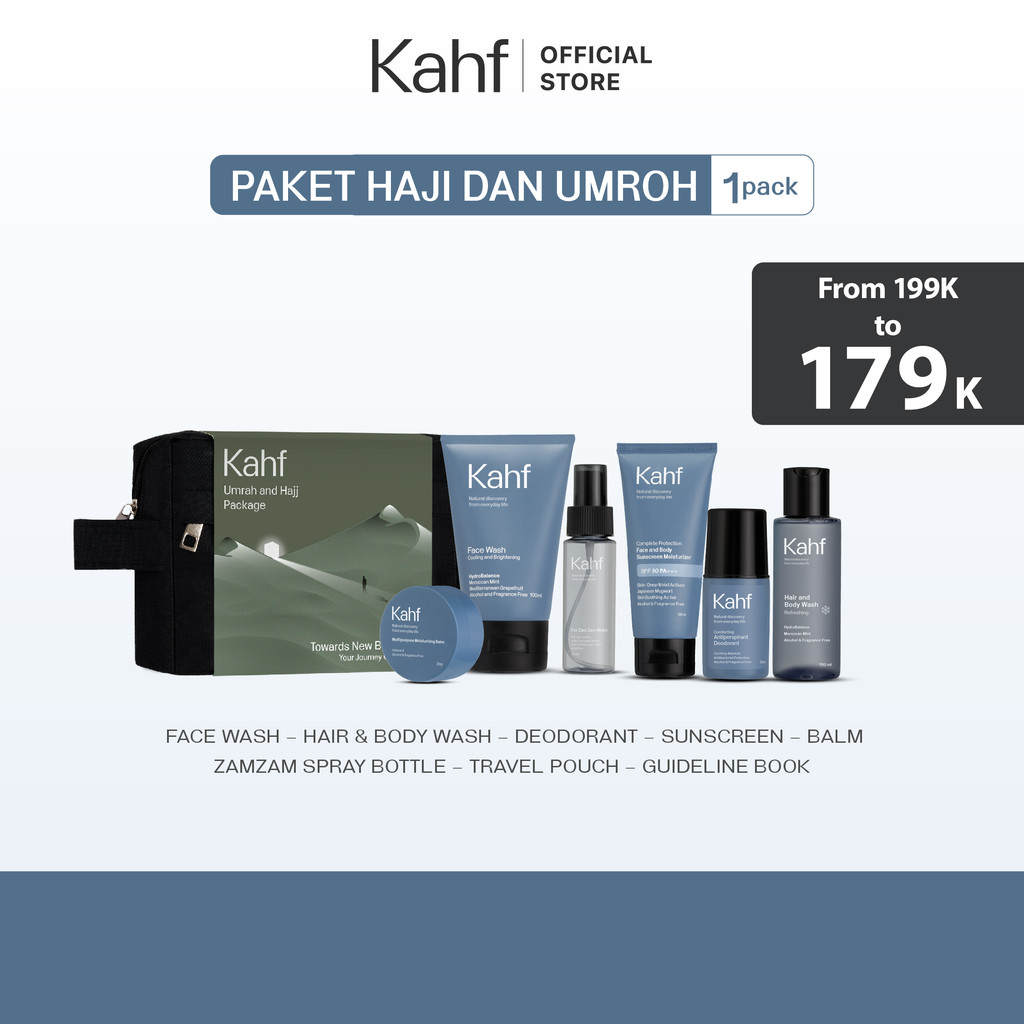 [Pre-Order] Kahf Hajj and Umrah Package -Paket Haji dan Umroh