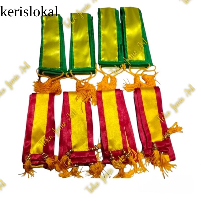 KAIN SAMIR KERATON SURAKARTA SOLO / SLENDANG SAMIR / SAMIR MANGKUNEGARAN SOLO / ABDI DALEM / BUSANA 