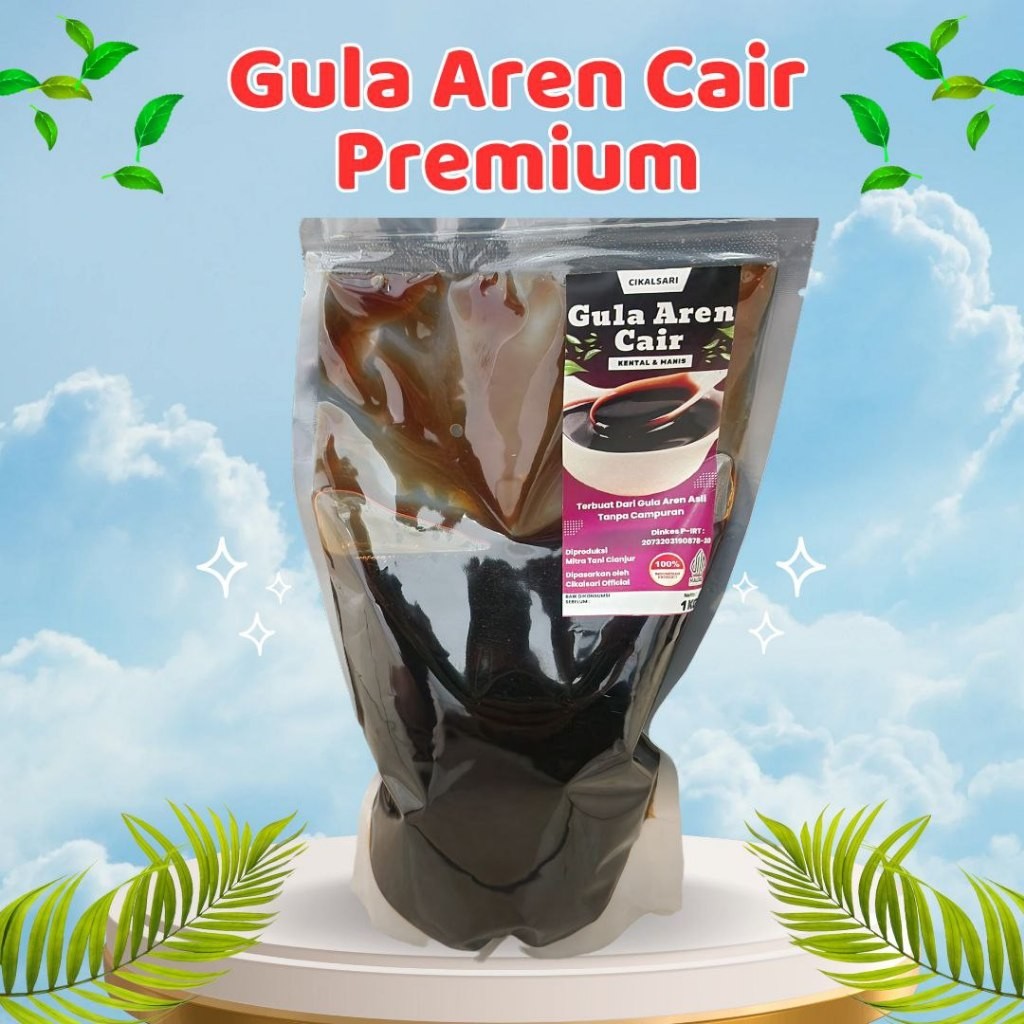 

Gula Aren Cair Murni 1Kg / Gula Aren Cair Asli 100%