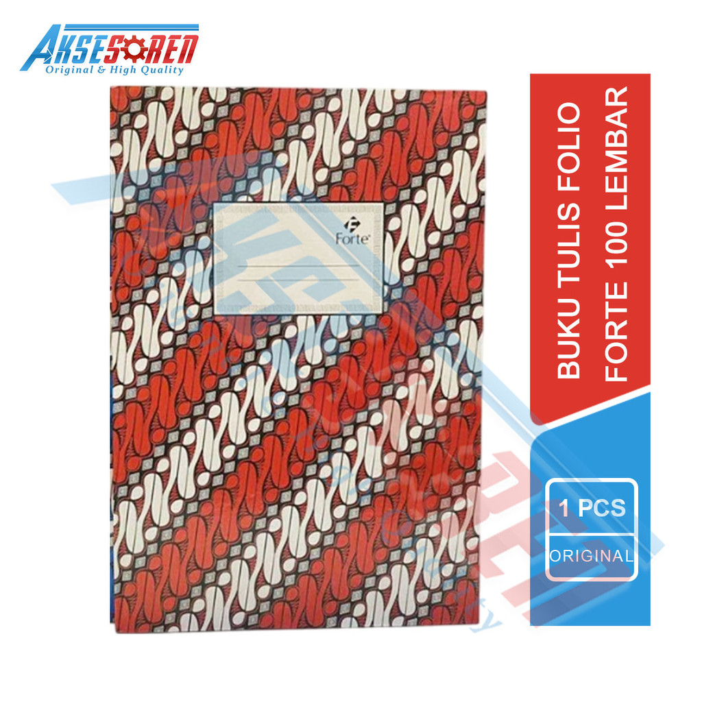 

Buku Tulis Okey Folio [1 Buku/100 Lembar] / Buku Tugas Catatan Harian / Buku Debur Besar