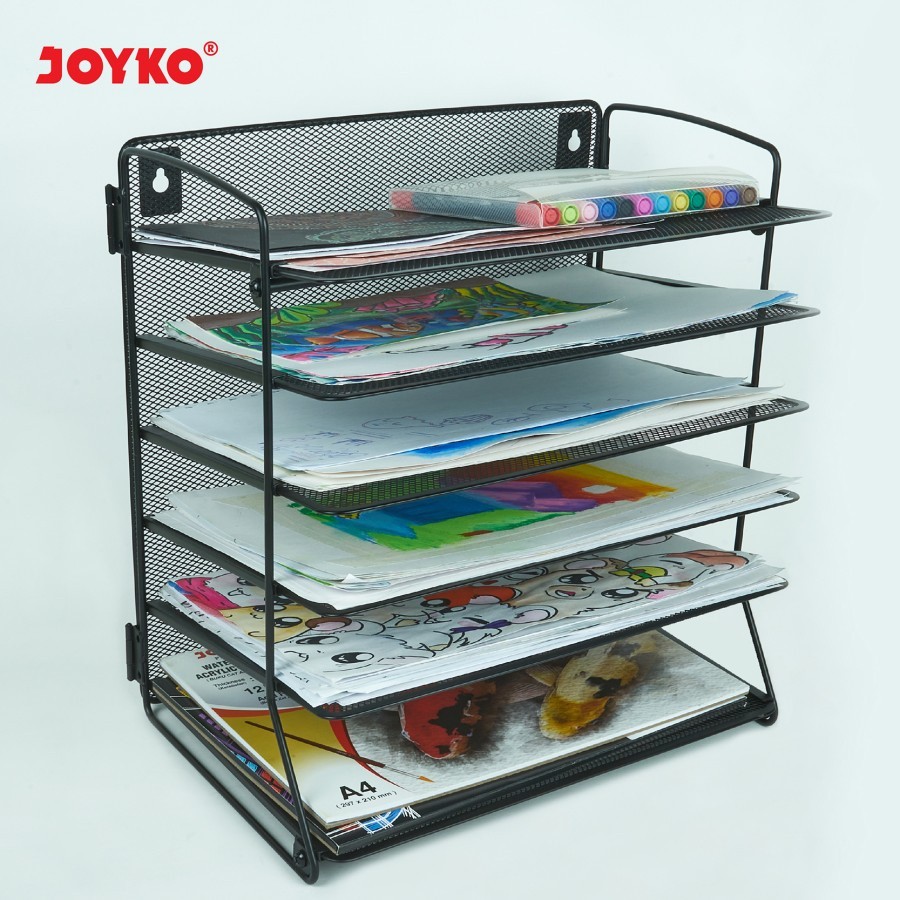 

RAJA - JOYKO DOCUMENT TRAY 6 TIER / RAK KERTAS DOKUMEN 6 SUSUN MEJA MURAH BERKUALITAS DT-36