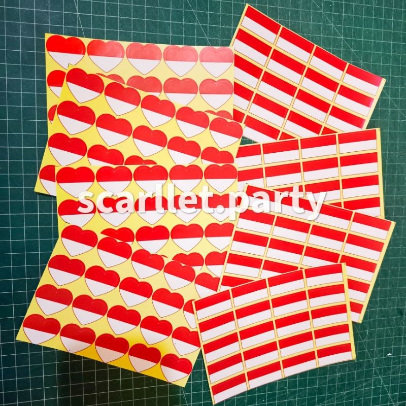 

READY STIKER PIPI BENDERA INDONESIA AGUSTUSAN 17 AGUSTUS DEKORASI HIASAN KEMERDEKAAN RI TEMPELAN LABEL PIPI STIKER PIPI STIKER SUPORTER BOLA Yx-8
