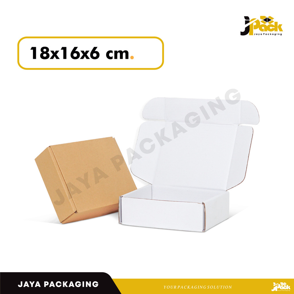 

Box 18x16x6 cm Kardus/kemasan/packing/Hampers/boxhampers/boxhijab/tinggi6