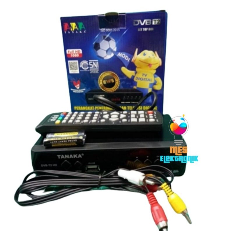 Set Top Box Tanaka DVB T2 / STB Tanaka Body Metal / Besi