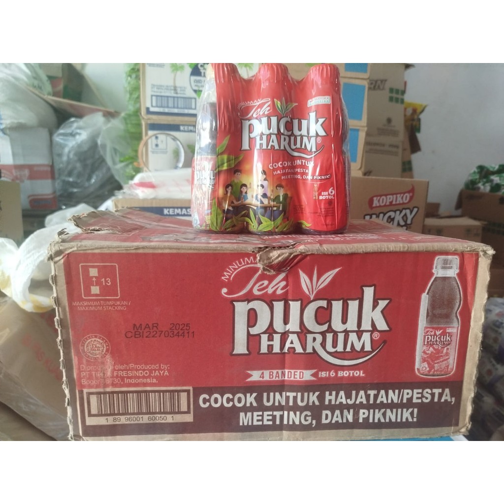 

Teh Pucuk Harum 250mL x 6 ( 1 BUNDLE )