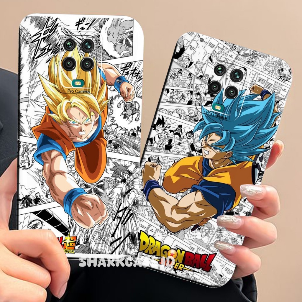 Softcase XIAOMI REDMI NOTE 9 9 PRO 8 8 PRO 7 7 PRO REDMI 9 8 10 4G 5G Motif Dragon Ball Anime Keren 