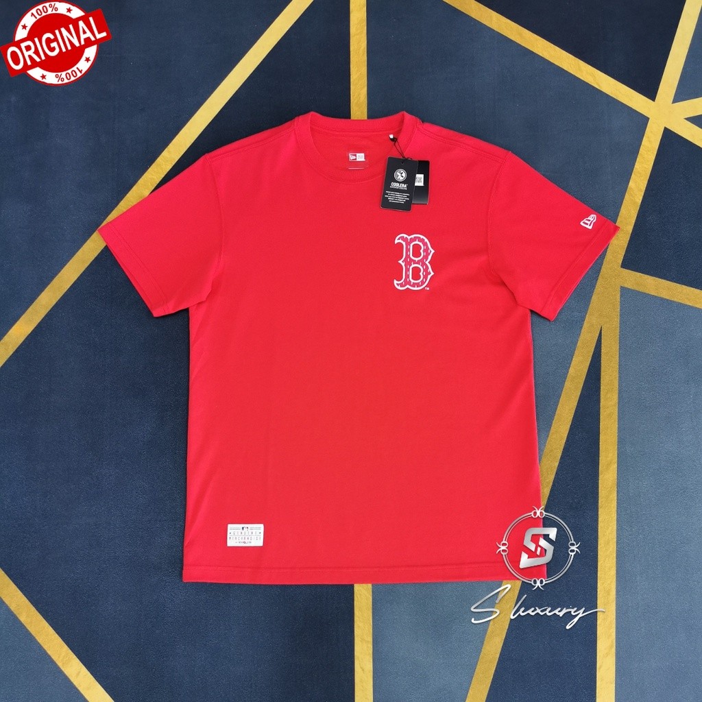 KAOS OVERSIZE 1:1 NEW ERA RED SOX TEE (NORMAL CUTTING)
