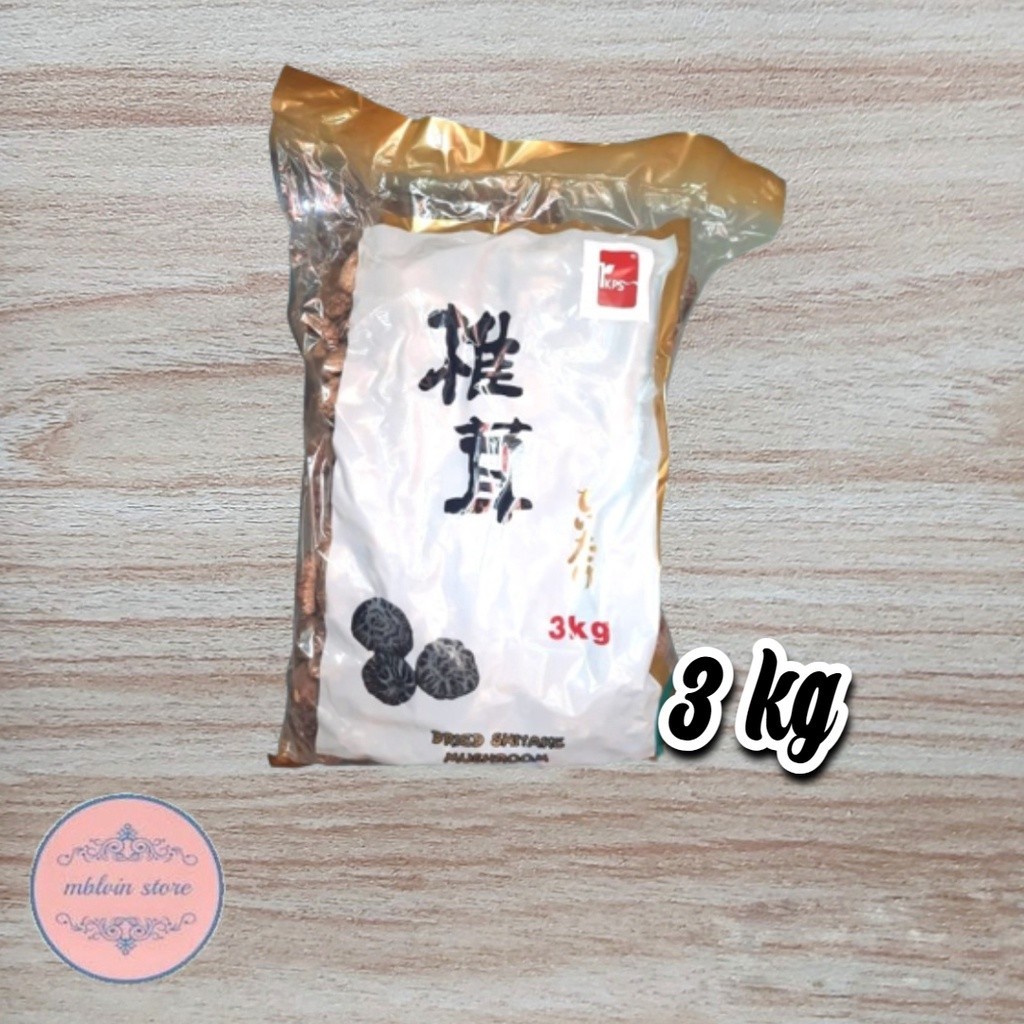 

Jamur Shitake IKPS / Jamur Hioko Kering 3KG