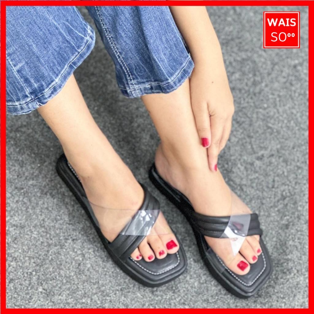 WAIS SO - Dyara Sandal Spon 3 cm / Sandal Spon Premium / Sandal Spon Empuk / Spon Wanita AP 05