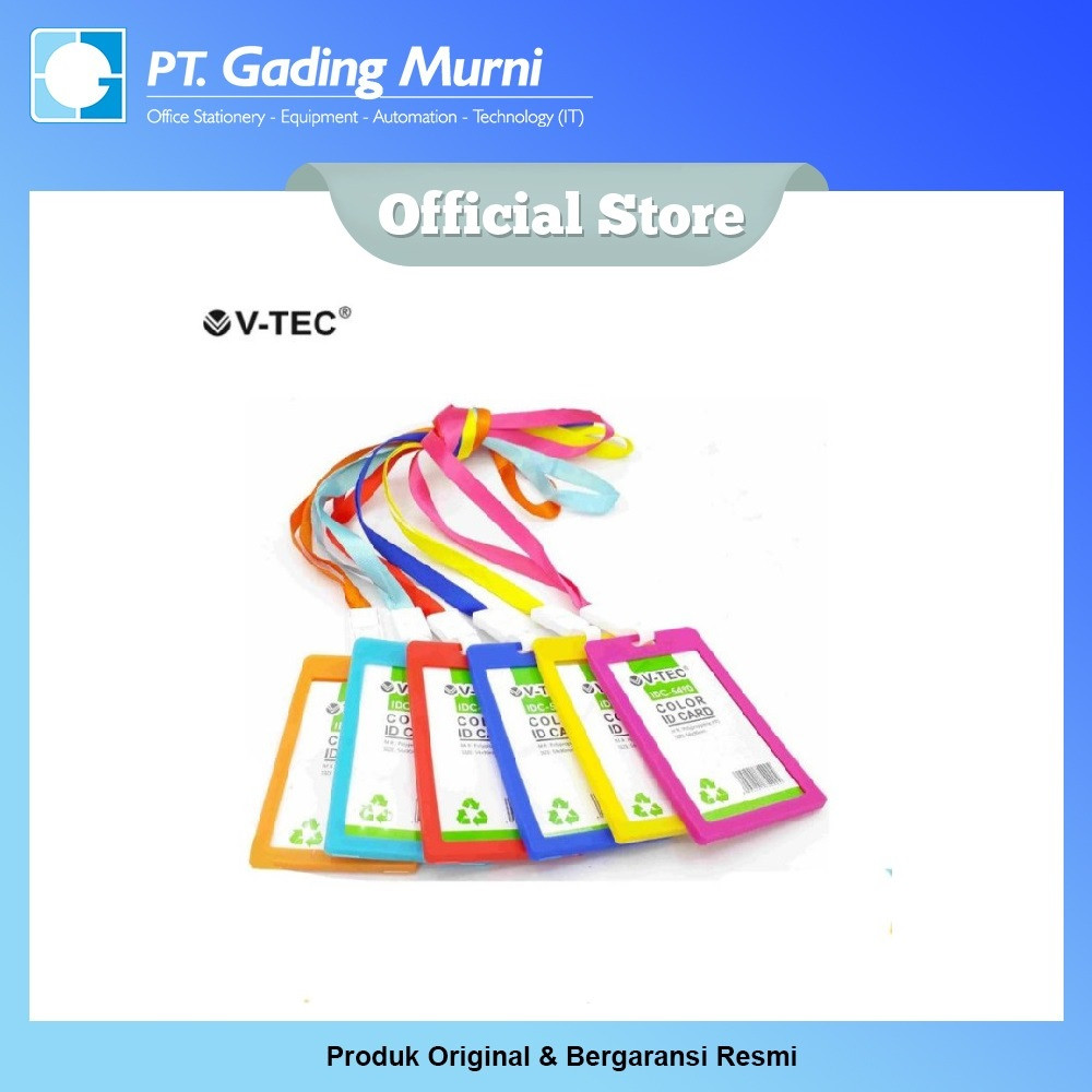 

V-TEC ID CARD HOLDER+TALI COLOUR DX-612/IDC-5490