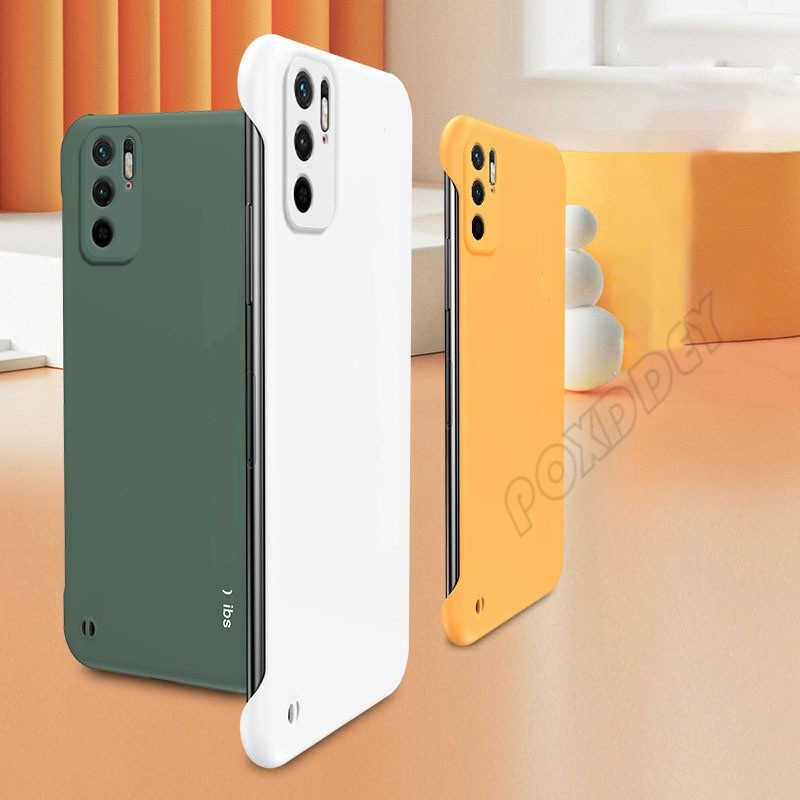 Luxury Ultra Thin Slim Hard PC Frameless Case For Xiaomi Redmi 9T Note 9S 10S 8 Pro Matte Cover Case