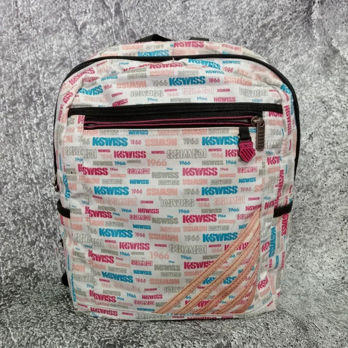 Tas ransel fashion wanita K Swiss tas daypack tas ransel mini tas gendong tas sekolah backpack
