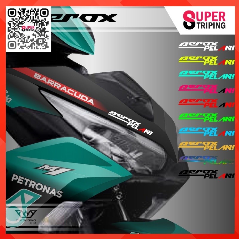 STIKER CUTTING VARIO PCX BEAT ADV MIO / CUSTOM CUTTING STICKER HOLOGRAM CUT KODE 07