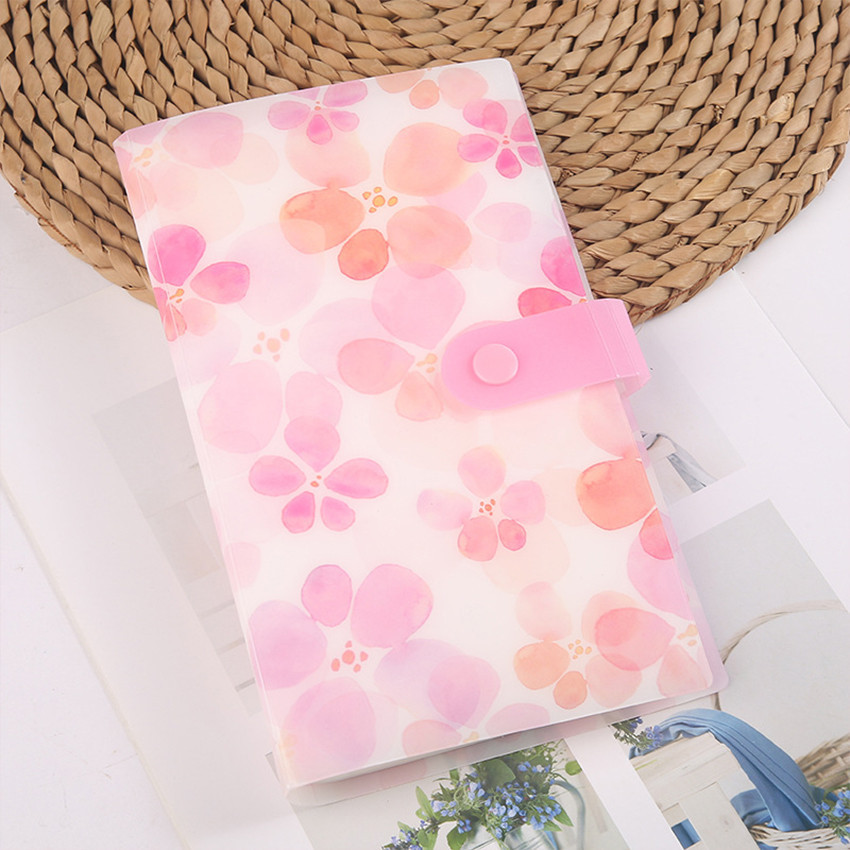 Nail book sticker Display album stiker kuku Storage Binder PVC Transparan