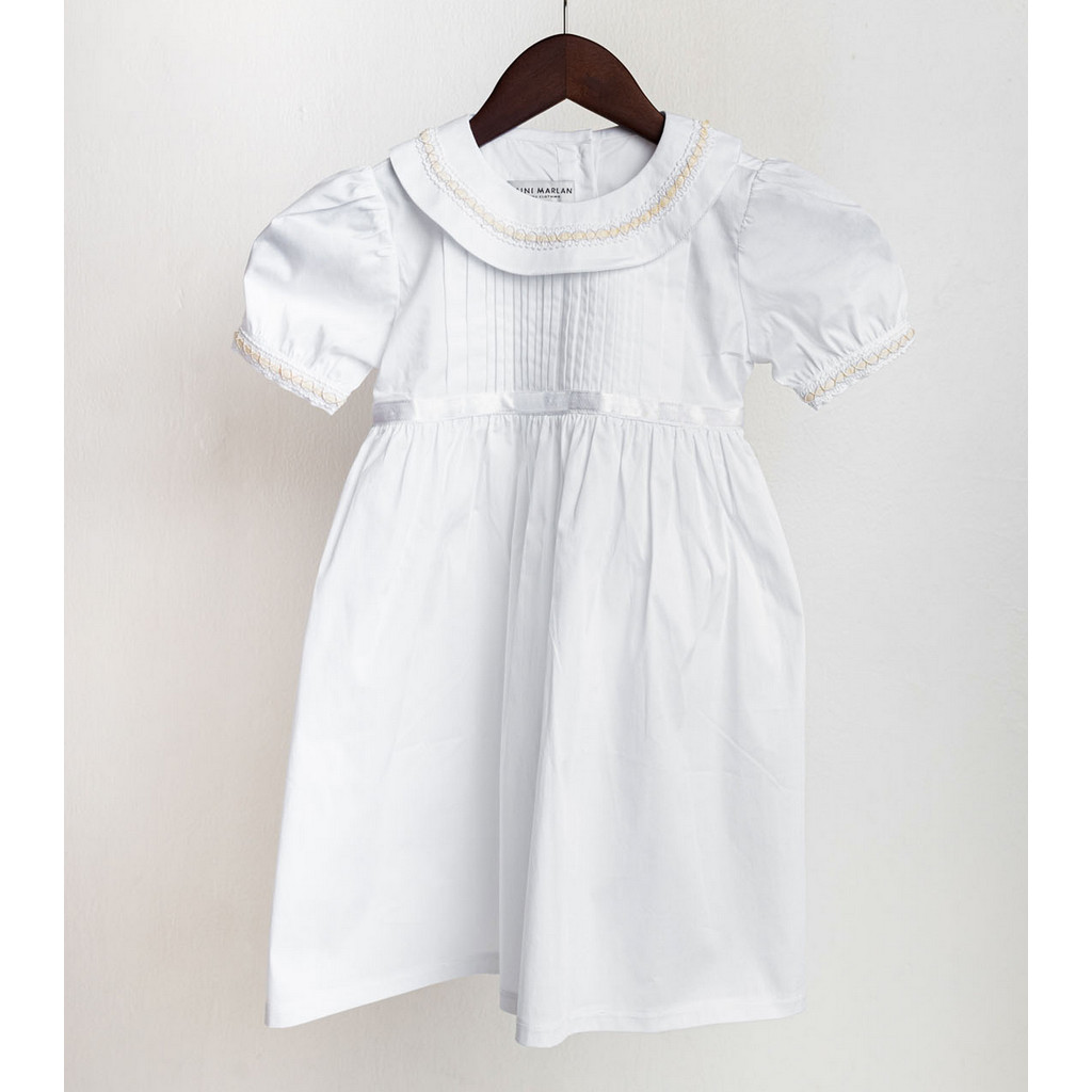 Mini Marlan - Holly White Dress