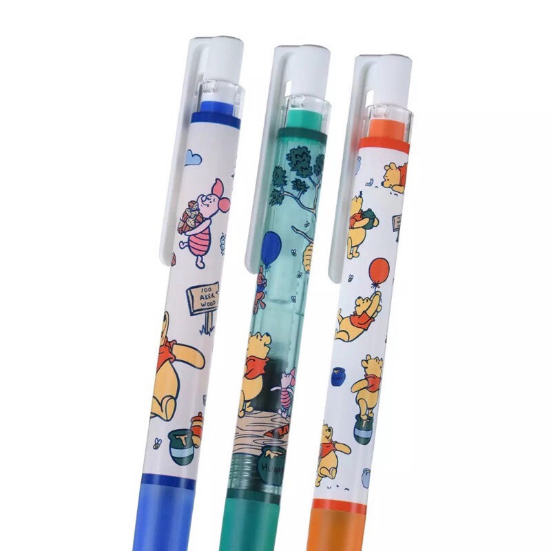 

Pilot Juice Up Disney Winnie the Pooh SET isi 3 Piglet Tigger Roo Gel Ink Pen 0.4mm Japan Disney Store Exclusive Limited Edition