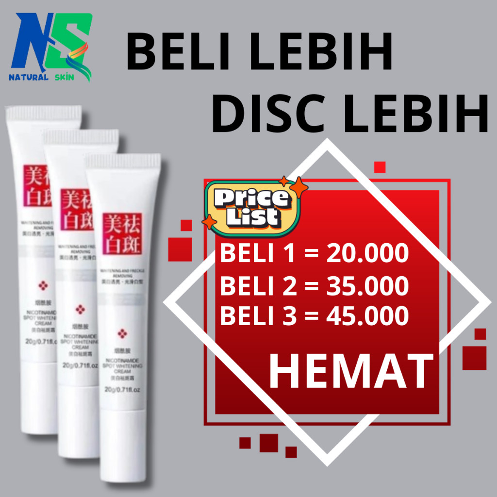 FUYAN WHITENING CREAM Fu Yan Whitening Freckle Cream Remove Dark Spots Anti Freckle Cream Niacinamid