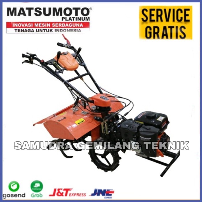 Mesin Cultivator Bedengan Parit Tiller Matsumoto MTM-900 RD