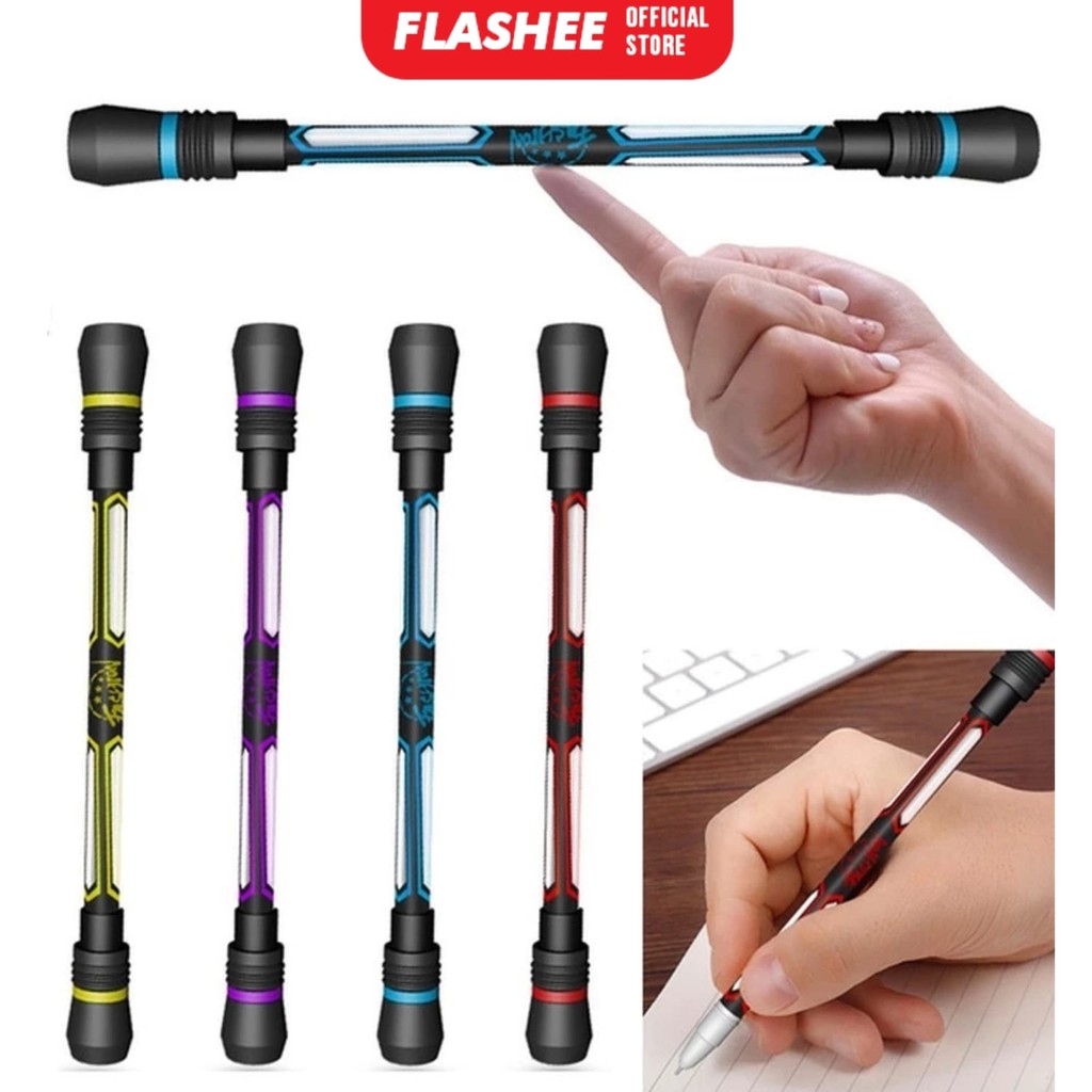 

Flashee Spinning Pen Balance Rotating Pena Pulpen Putar Supreme Alat Tulis Sekolah