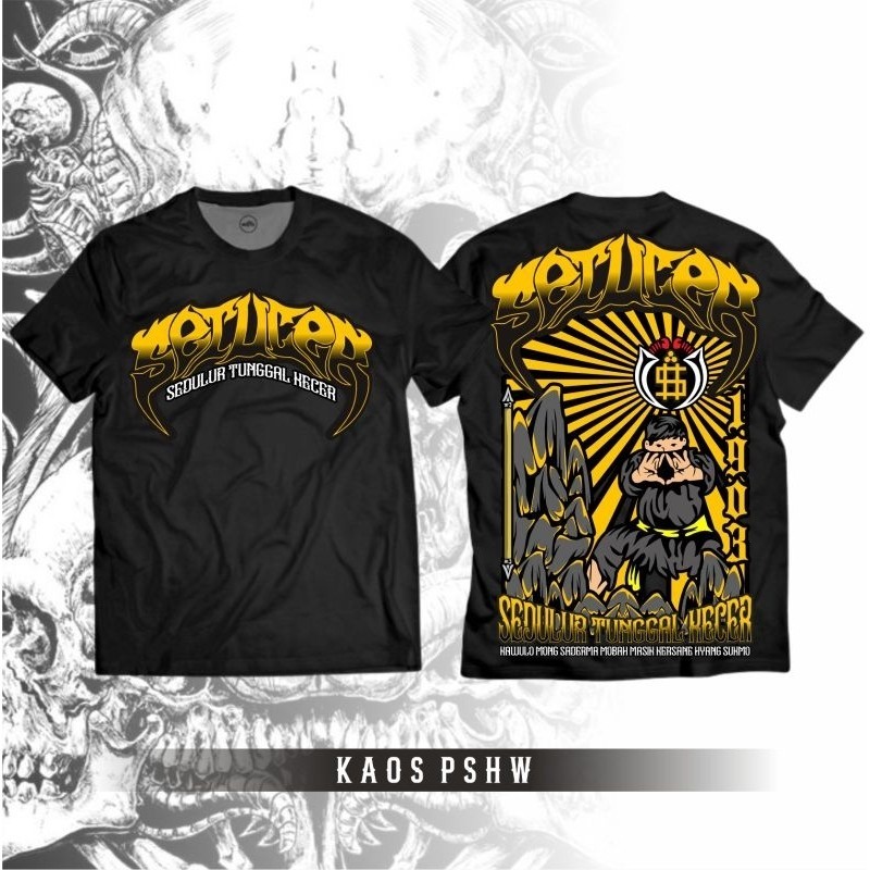 Kaos PSHW Persaudaraan Setia Hati Winongo Setucer By Asyawil Store
