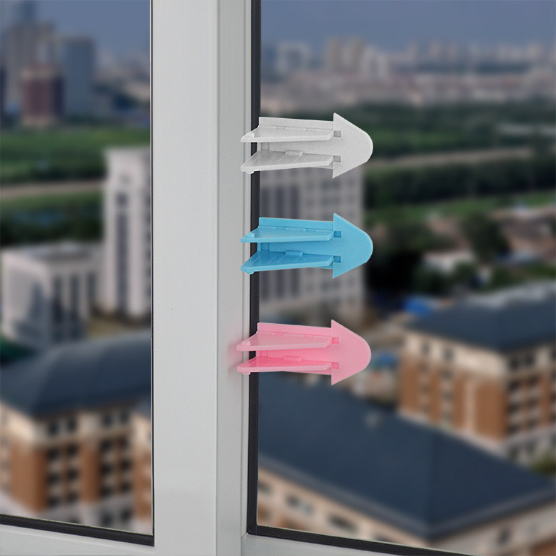 Sliding Door Sliding Window Lock Anti-Falling Child Baby Safety Lock Sliding Door Sliding Wardrobe D