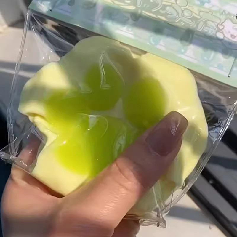 

Soft Sticky Texture Silicone Green Grape Cat Paws Toys Slow Rebound Decompression Toy Reduce Stress Kids Toys Gifts