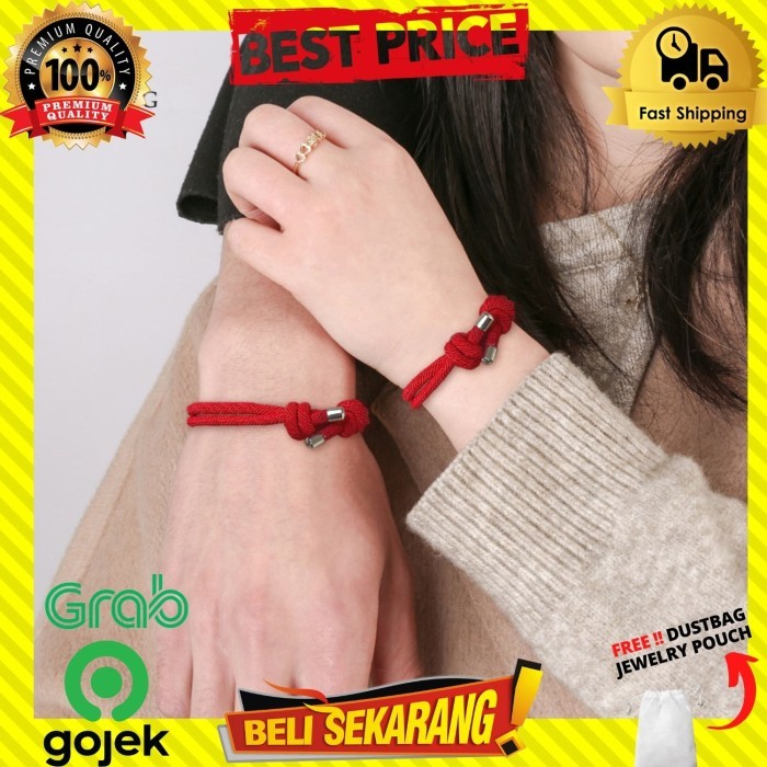 GELANG TALI KEPANG NILON PRIA WANITA GAYA ETNIK PREMIUM UNISEX G463