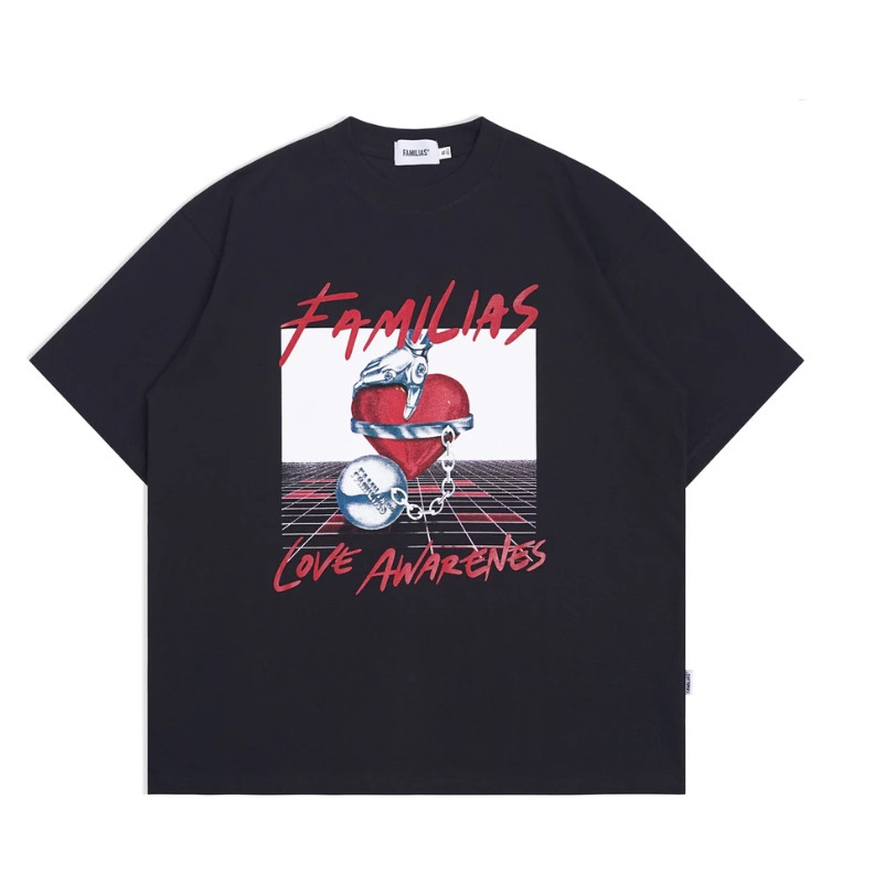 【COD】Familias - Black T-Shirt - Suico  T-shirt