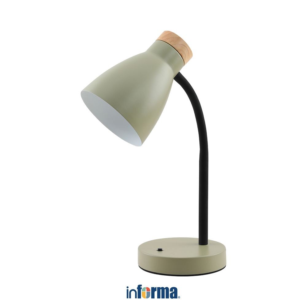 Informa Gia Lampu Meja - Hijau Matt Decorative Table Lamp Lampu Dekorasi Meja Serbaguna Alat Peneran