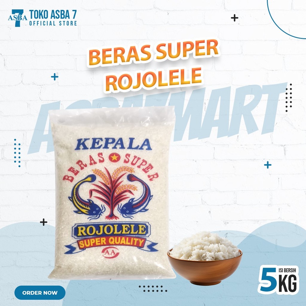 

BERAS SUPER ROJOLELE 5 KG