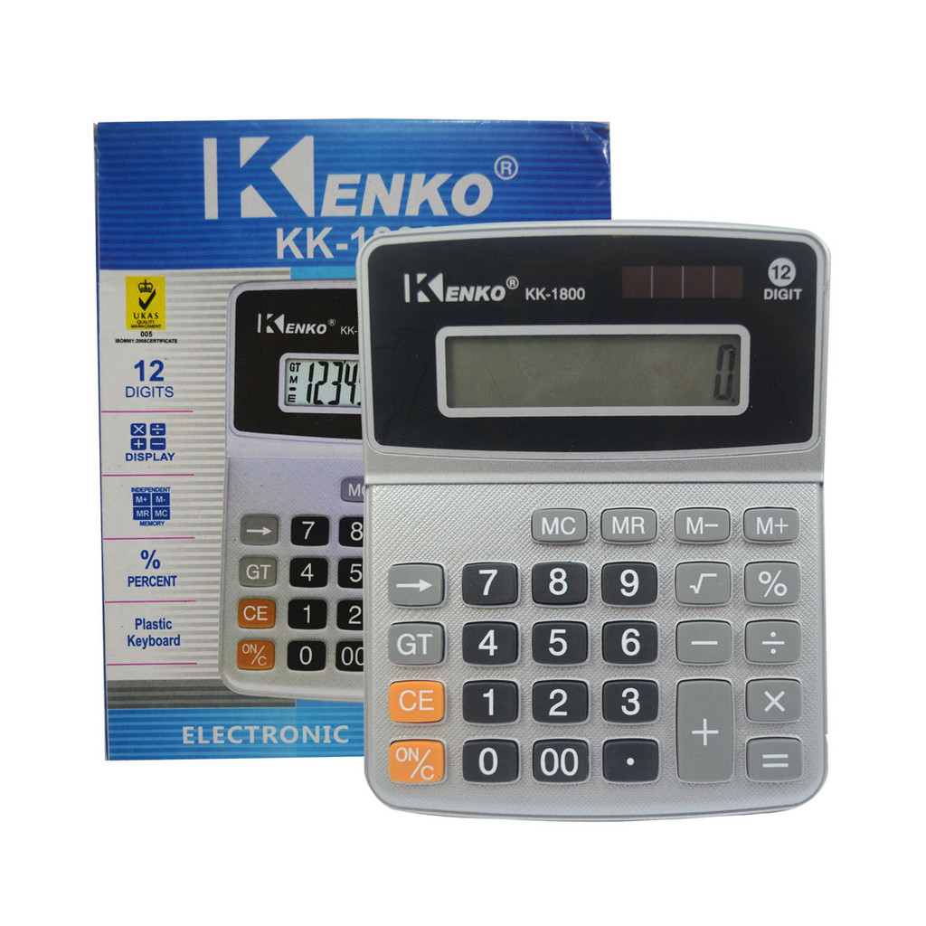 

Kalkulator Kenko Practical KK-1800 Calculator Kenko KK 1800 KK 1800