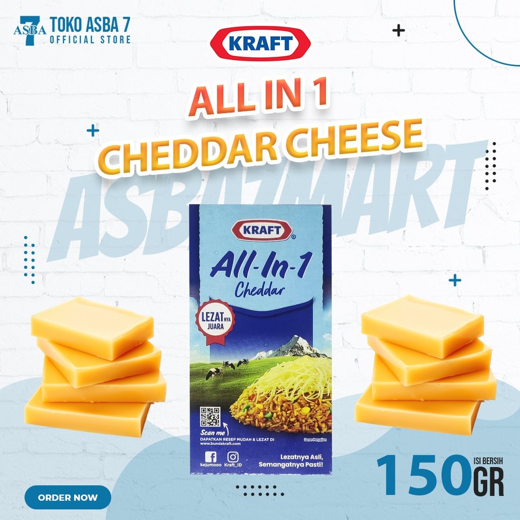 

KRAFT ALL IN CHEDDAR 150G