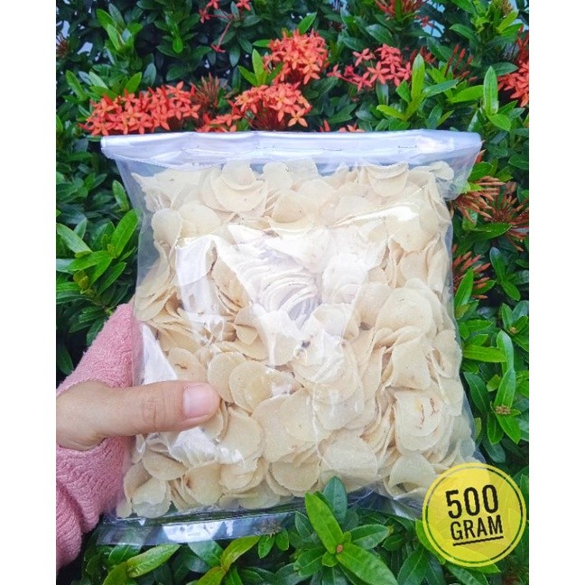 

Kerupuk Jaletot Ceriping Pedas Mentah 500 Gram