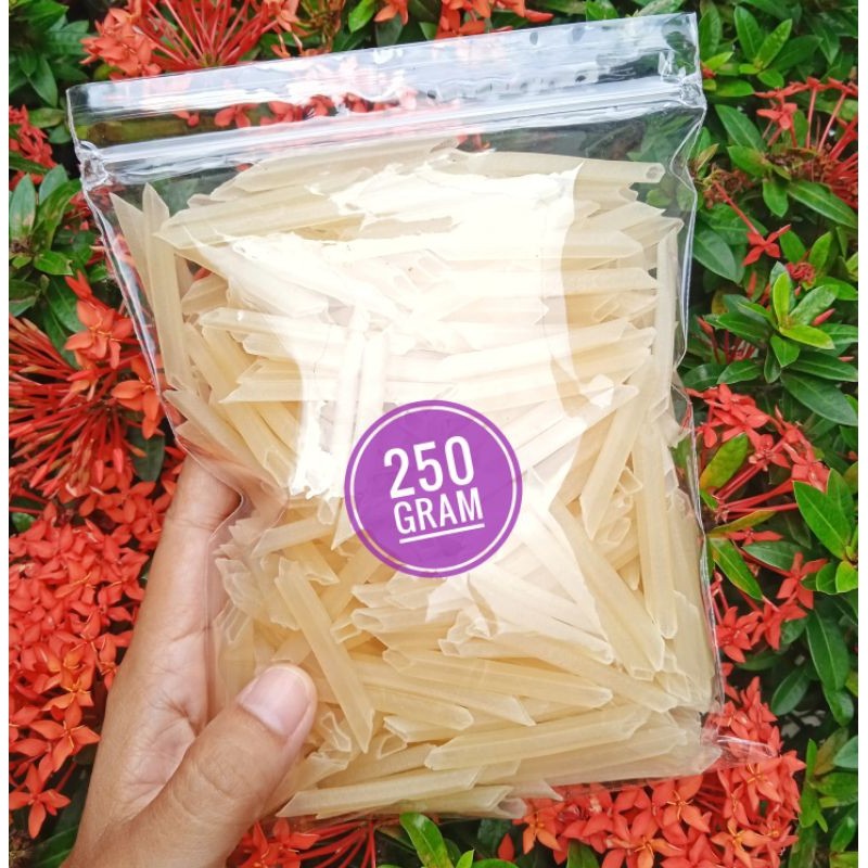 

Kerupuk Potato Stik Mentah Kualitas Super 250 Gram