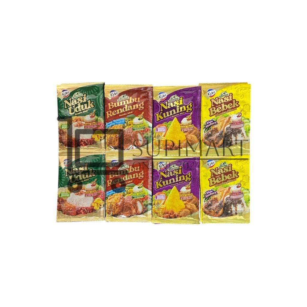 

Kobe Bumbu Aduk Nasi InstanT Sachet Renceng Isi 10pc All Varian