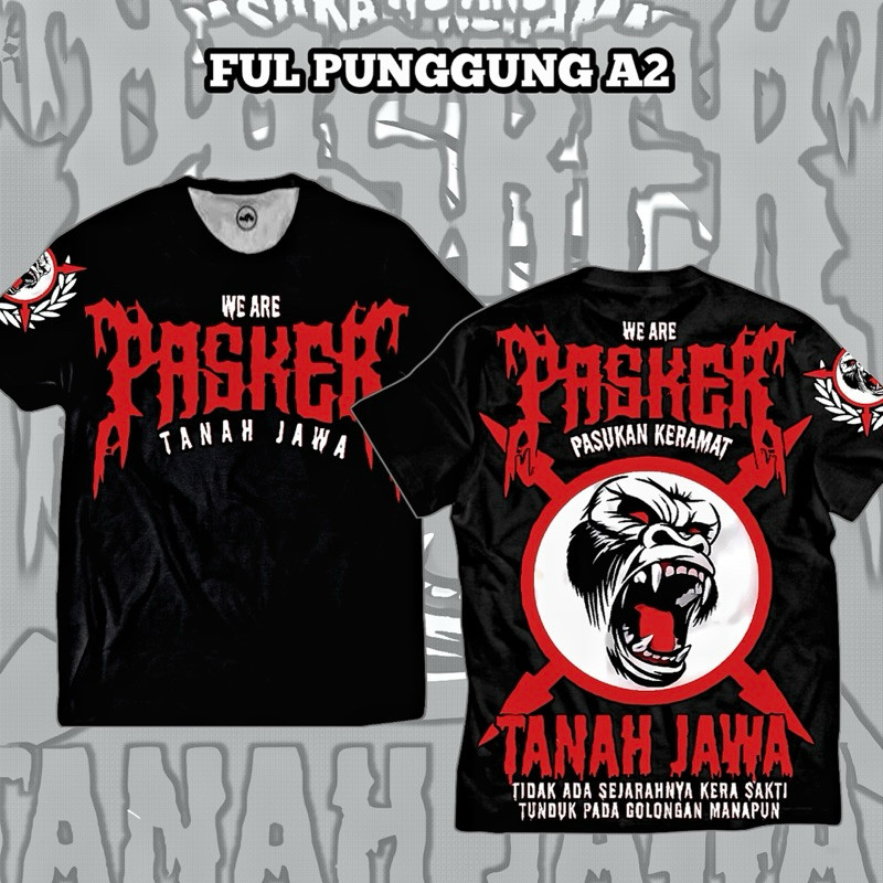 kaos pasker tanah jawa ikspi kera sakti kaos distro disain terbaru pasker tanah jawa