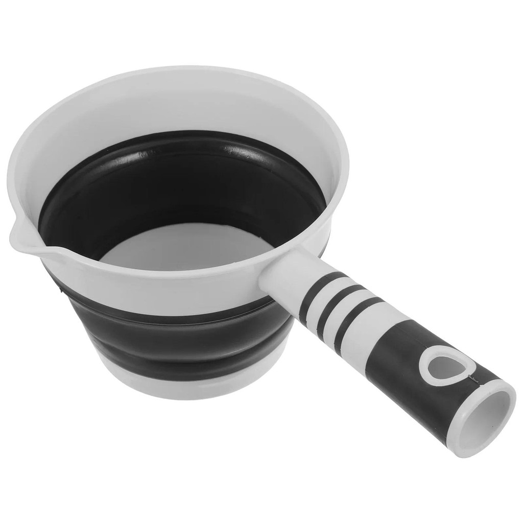 

Folding Water Ladle Plastic Bath Ladles Kitchen Water Scoop Dipper Hair Washing Portable Bathtub Shampoo Rinse Cup