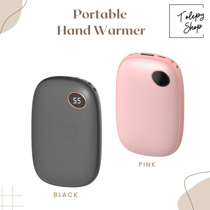 gy64rf Rechargable Portable Hand Warmer / Penghangat Tangan Travel Elektrik